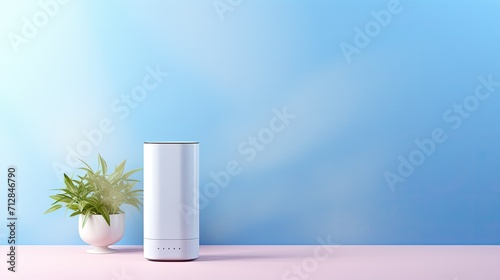 Wallpaper Mural Home air purifiers for clean indoor air solid color background Torontodigital.ca