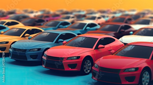 Real time vehicle resale value estimation solid color background