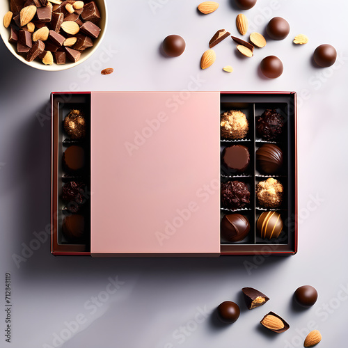 chocolate bar with chocolate
