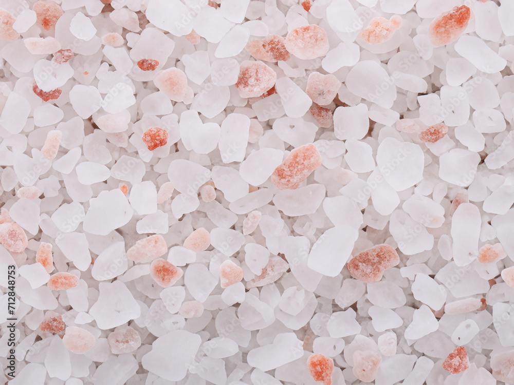 sea salt on white background sea salt on white background