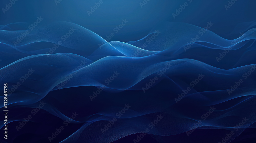 Obraz premium Dark blue background color gradient, Wallpaper