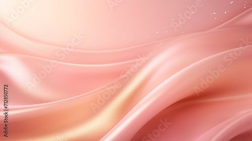 Delicate pink satin fabric with a soft shimmer and light texture.