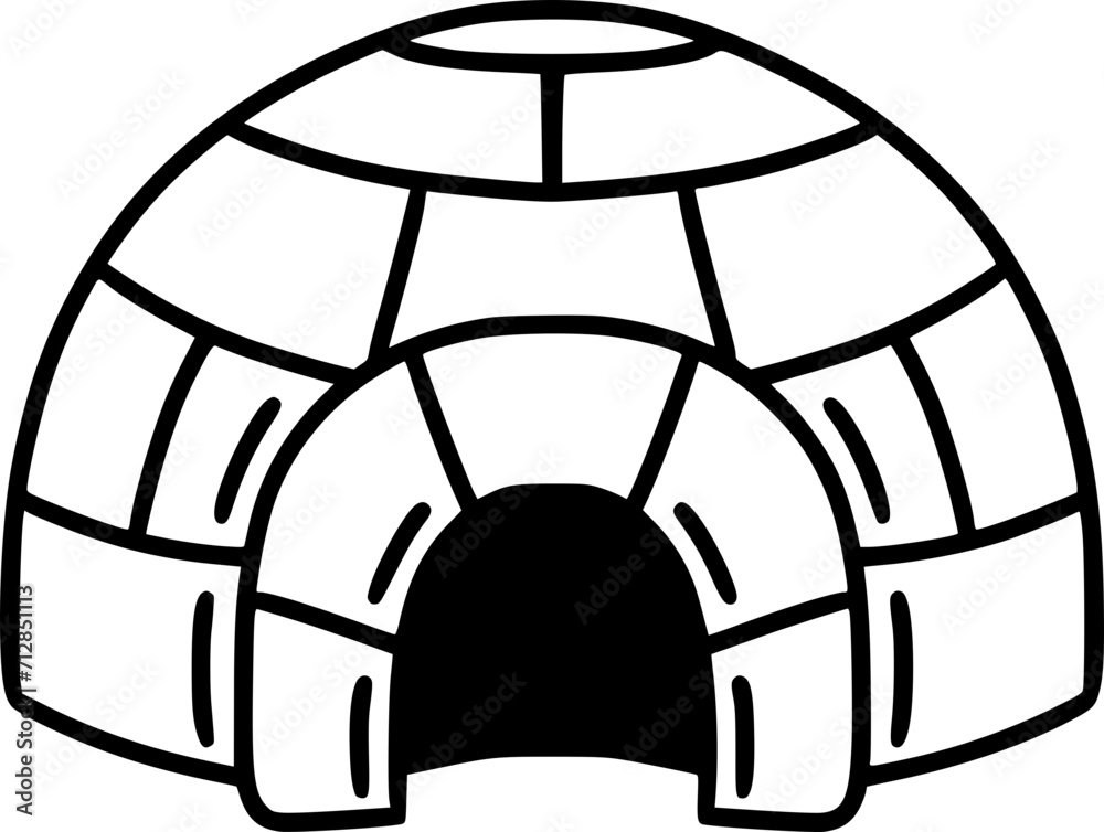 Igloo Doodle Element Igloo Doodle Element