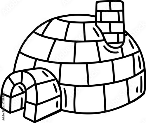 Igloo Doodle Element