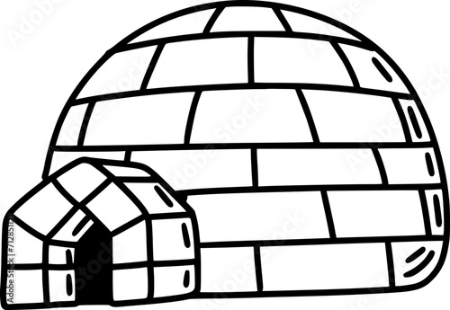 Igloo Doodle Element