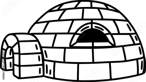 Igloo Doodle Element