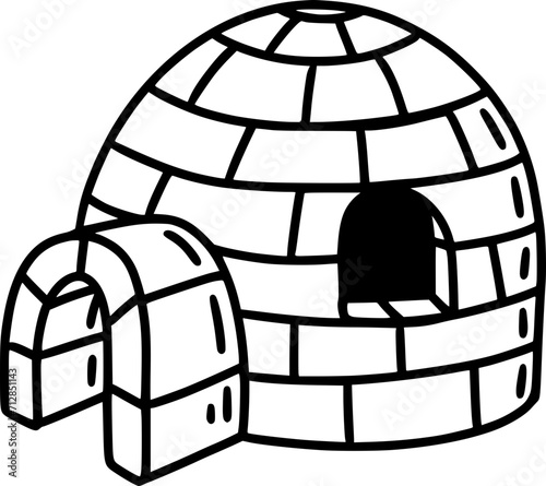 Igloo Doodle Element