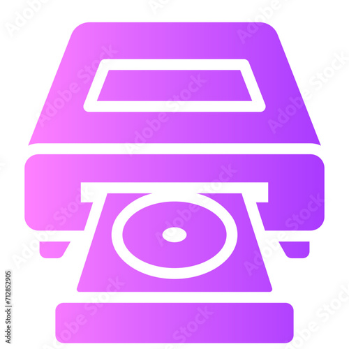 cd Gradient icon