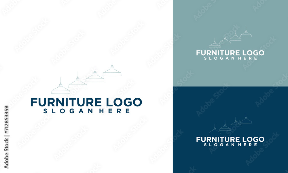 Vector abstract logo design templates in simple linear style Vector abstract logo design templates in simple linear style