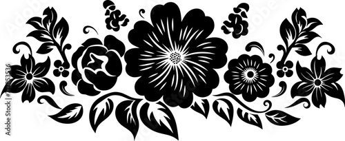 flowers isolated background