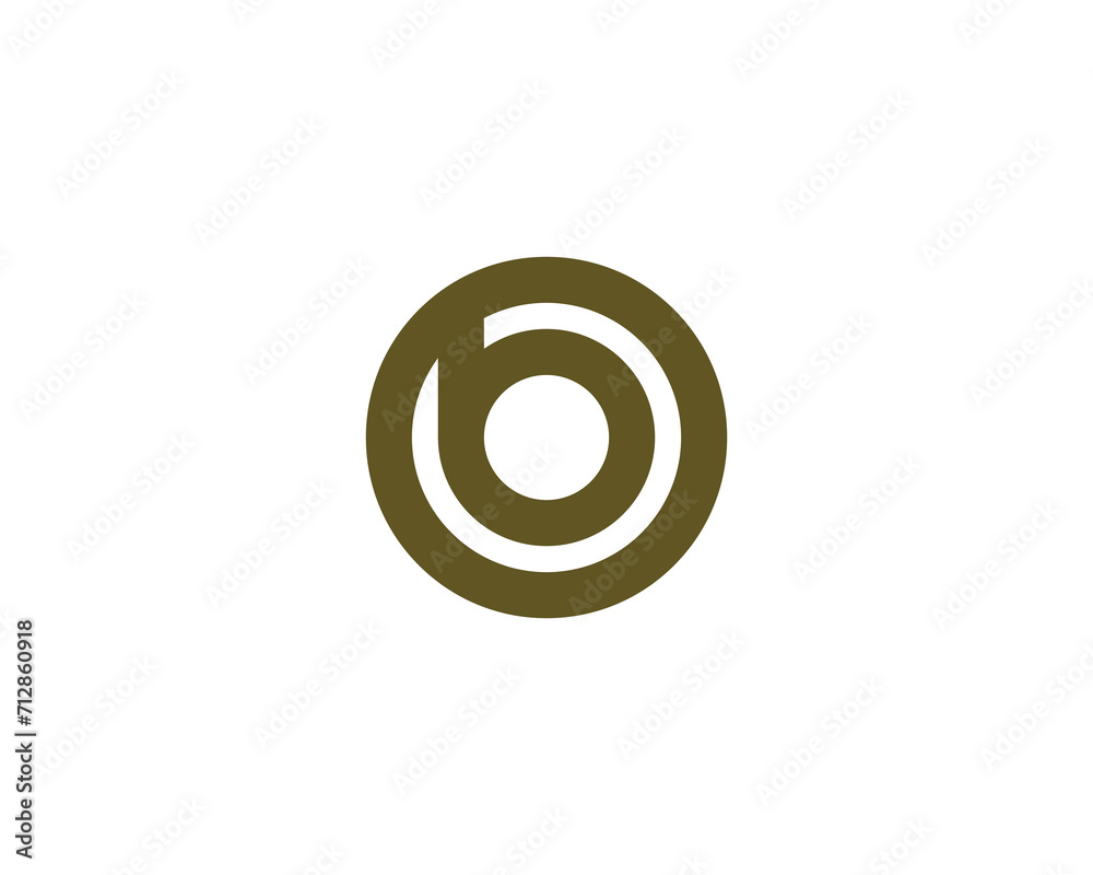 BO OB logo design vector template BO OB logo design vector template
