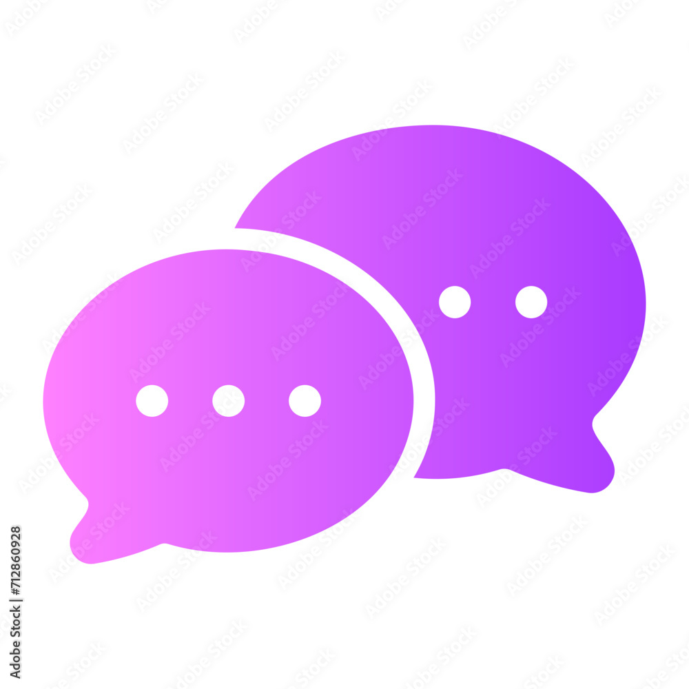 chat Gradient icon chat Gradient icon
