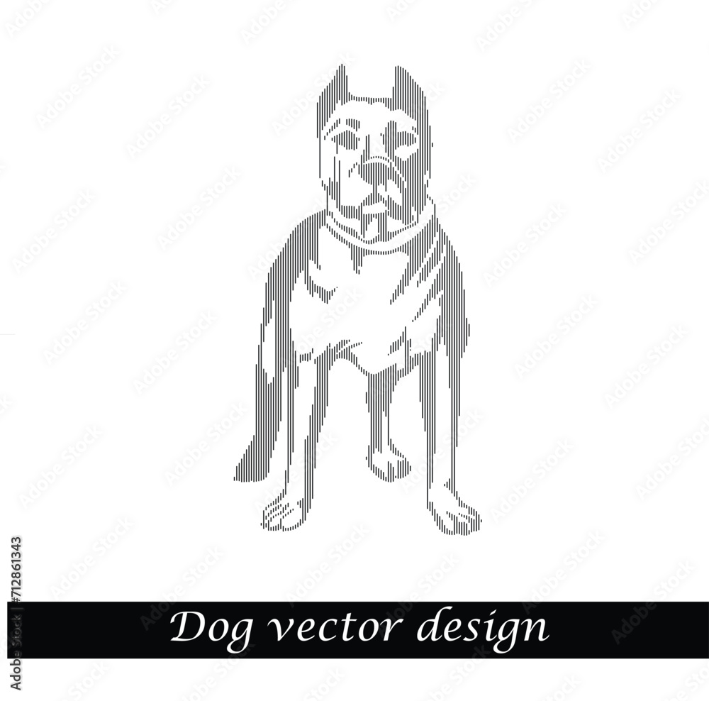 Digital Art Deer Vector Design Creative Concept