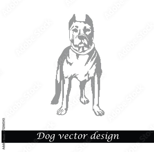 Digital Art Deer Vector Design Creative Concept