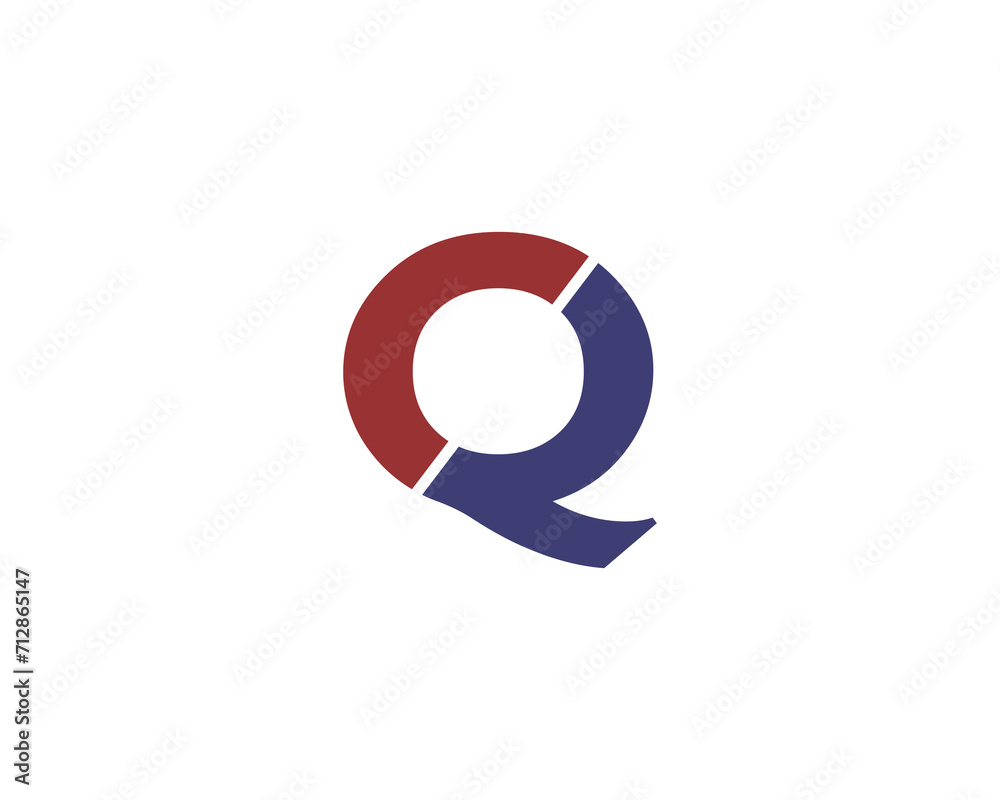 CQ QC Logo design vector template CQ QC Logo design vector template