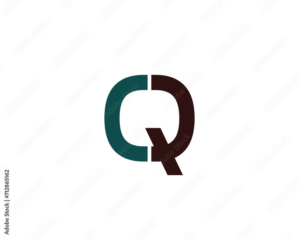 CQ QC Logo design vector template CQ QC Logo design vector template