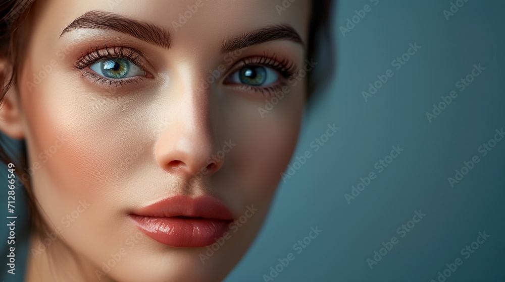 a woman with blue eyes a woman with blue eyes
