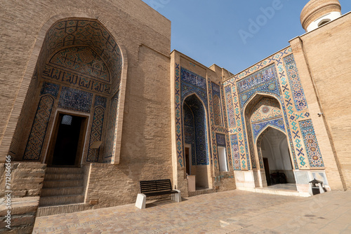 Shah-i-Zinda or Shah i Zinda is a mausoleum in the Samarkand city, Uzbekistan