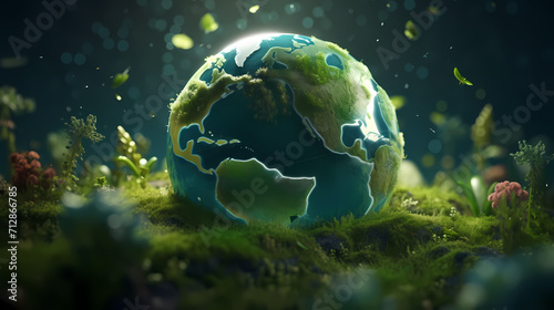 Environmental protection background, world environment day background, protect the environment