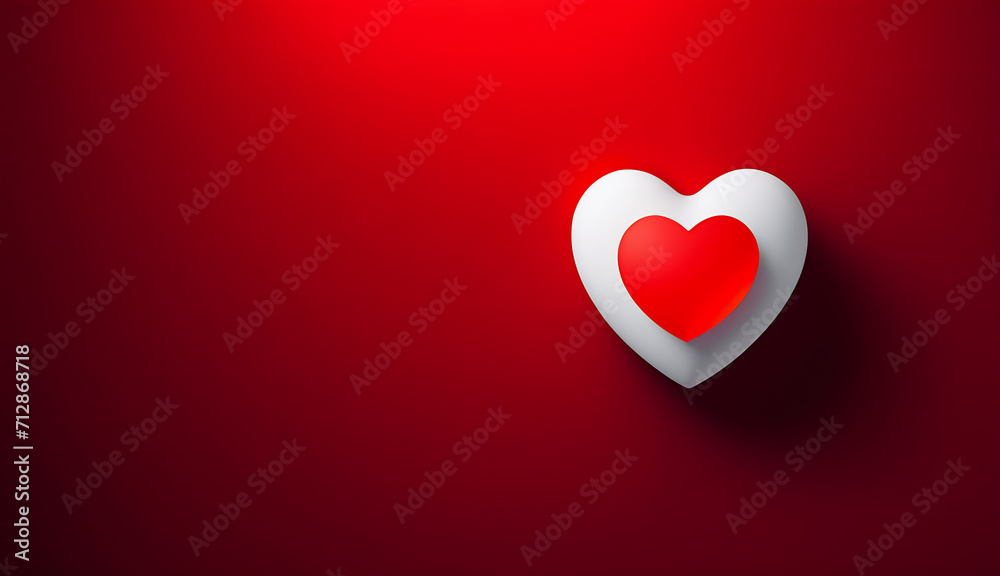 romantic abstract wallpaper , red heart, beautiful love wallpaper background , background with hearts