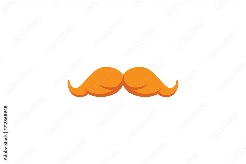Mustache Mask Decor Sticker Design