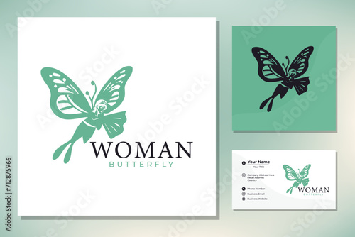 Natural Beauty Skin Face Cosmetic logo design