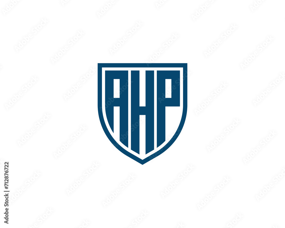 AHP Logo design vector template AHP Logo design vector template