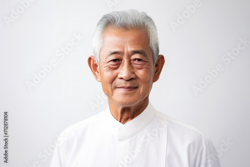 Portrait of Asian elder man