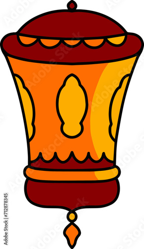 Schilderij op canvas Arabic Ramadhan Lantern