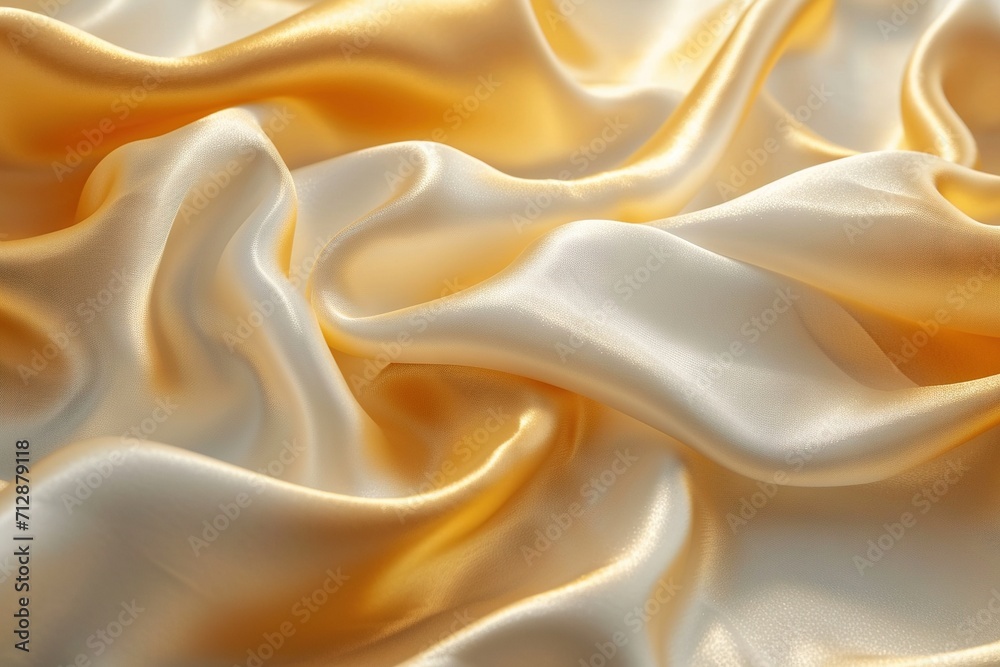 Obraz premium Abstract luxury minimalist gradient wallpaper pattern texture in pantone gold and white, platinum frosting.