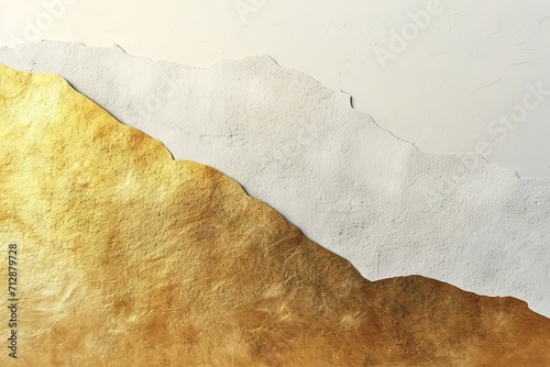 Abstract luxury minimalist gradient wallpaper pattern texture in pantone gold and white, platinum frosting.