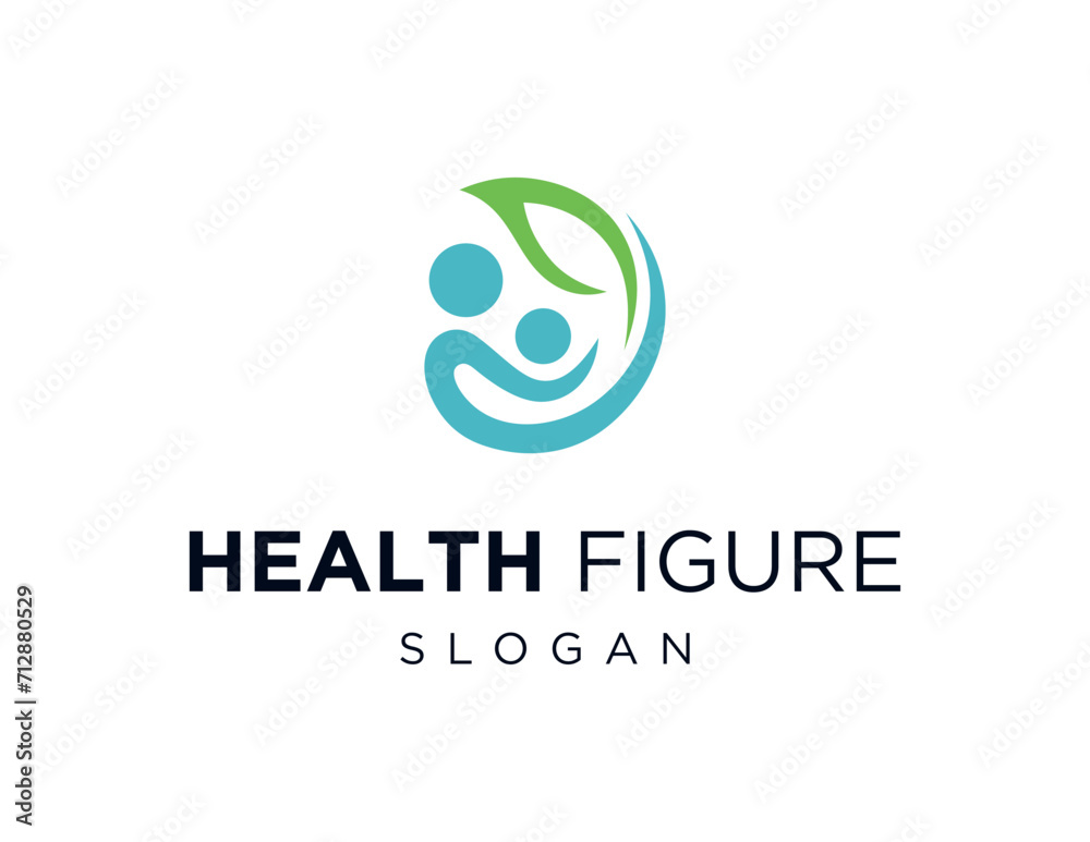 The logo design is about Health Figure and was created using the Corel Draw 2018 application with a white background. The logo design is about Health Figure and was created using the Corel Draw 2018 application with a white background.