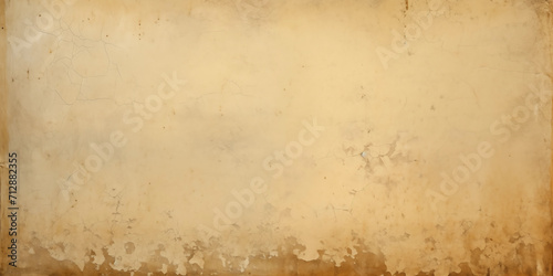 worn parchment or plaster wall in tan