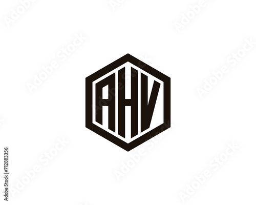 Free Download AHV logo design vector template - GFXLoad