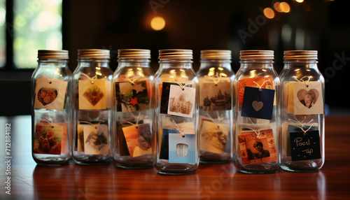 jar fill with love notes photo