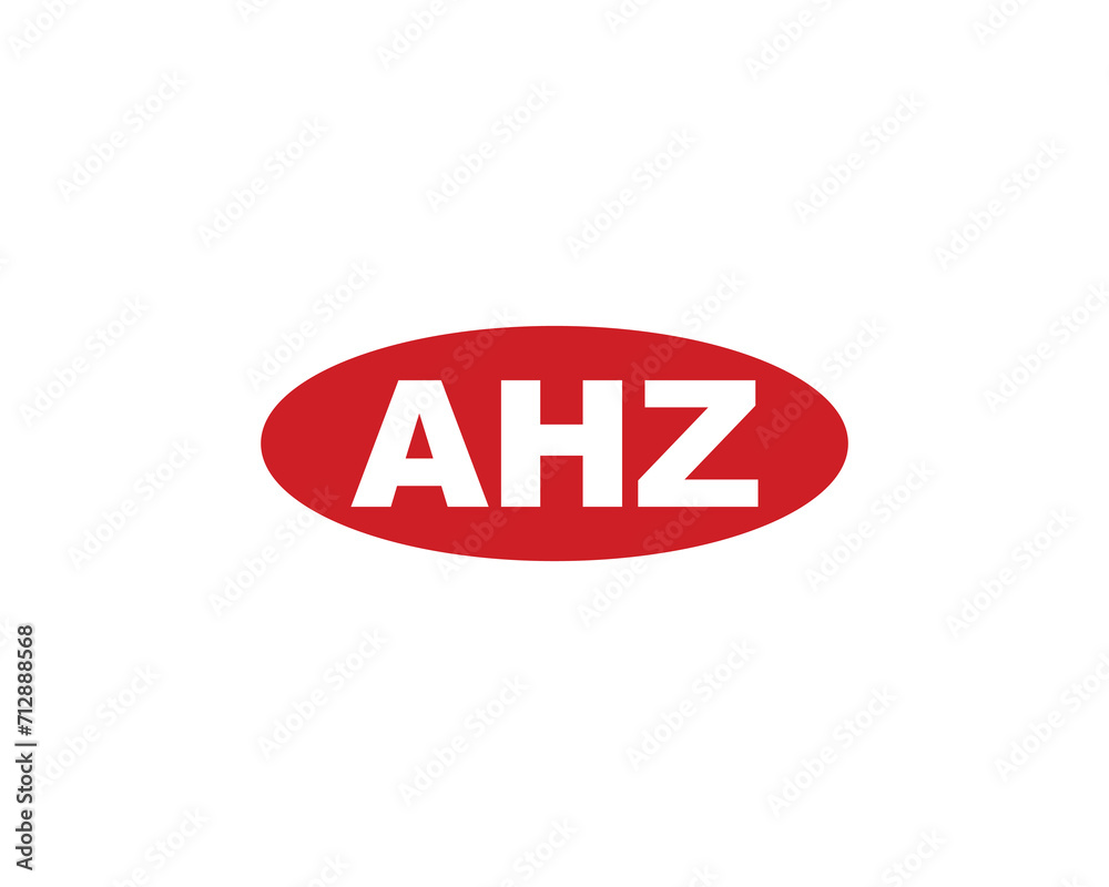 AHZ logo design vector template AHZ logo design vector template