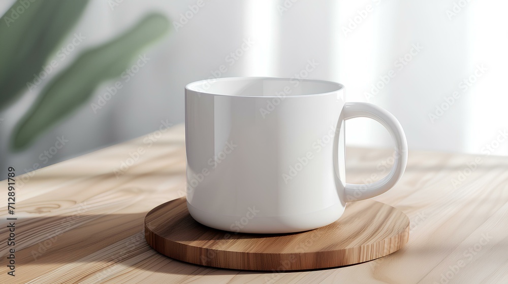 white mug cup mockup