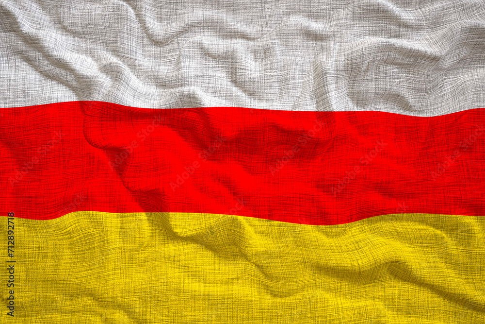 National flag of South Ossetia. Background with flag of South Ossetia National flag of South Ossetia. Background with flag of South Ossetia