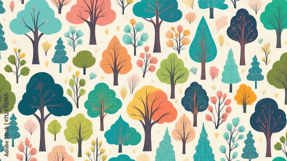 Fototapeta premium Design template for plant and floral elements