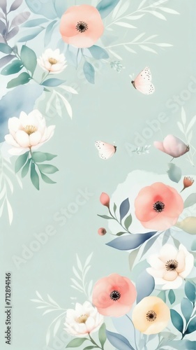 Design template for plant and floral elements © birdmanphoto
