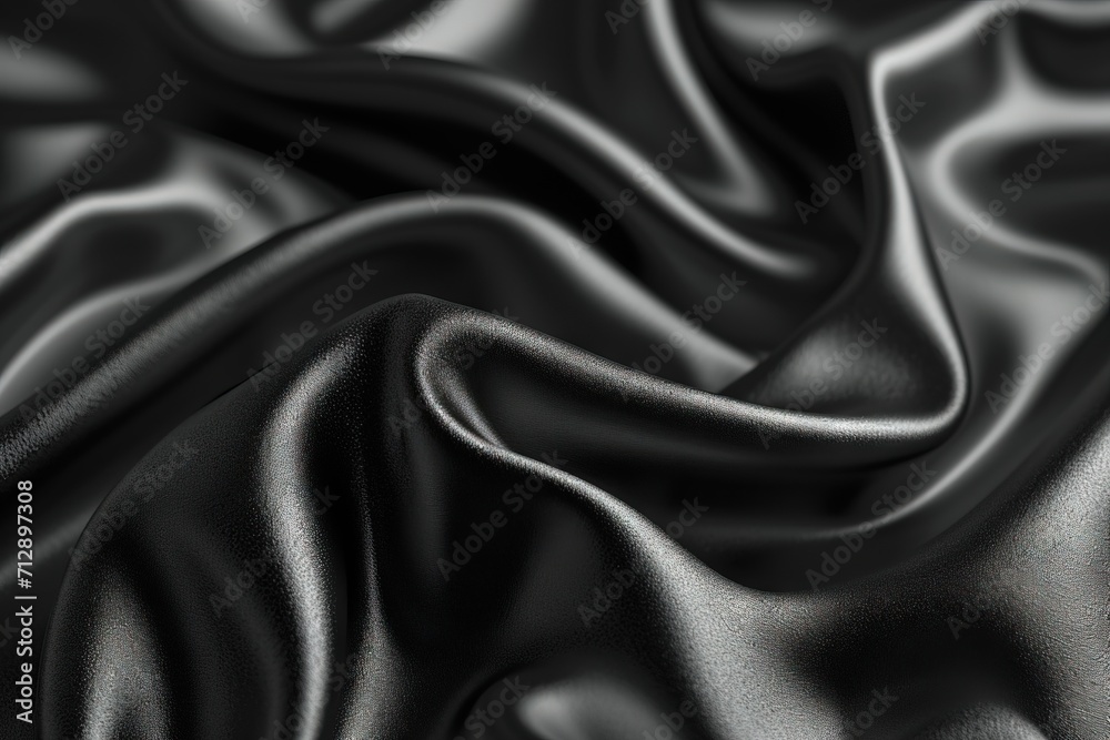 Fototapeta premium Abstract luxury minimalist gradient wallpaper pattern texture in pantone black.