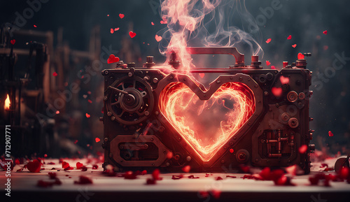 valentines day background   red heart wallpaper