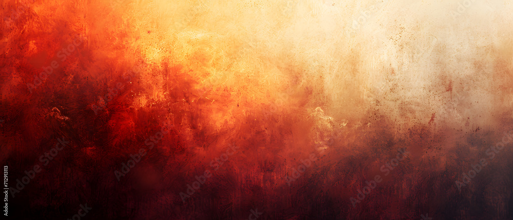 Amber hues mingle with swirling fog, creating an abstract canvas of fiery red and golden yellow, evoking a sense of mystery and warmth Amber hues mingle with swirling fog, creating an abstract canvas of fiery red and golden yellow, evoking a sense of mystery and warmth