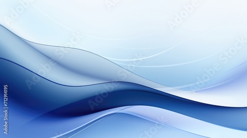 A blue and white background with a dark blue background and a white wave design