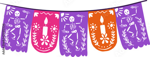 Dia De Los Muertos Banner Decoration