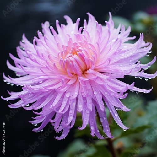 Aster China Flower Realistic AI Generated pictures