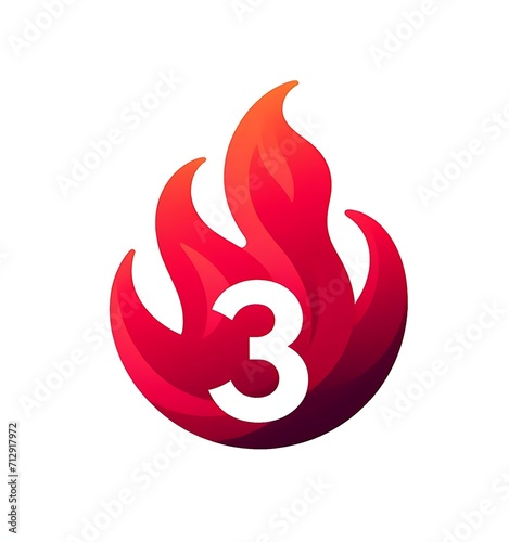 3d fire flame vector 