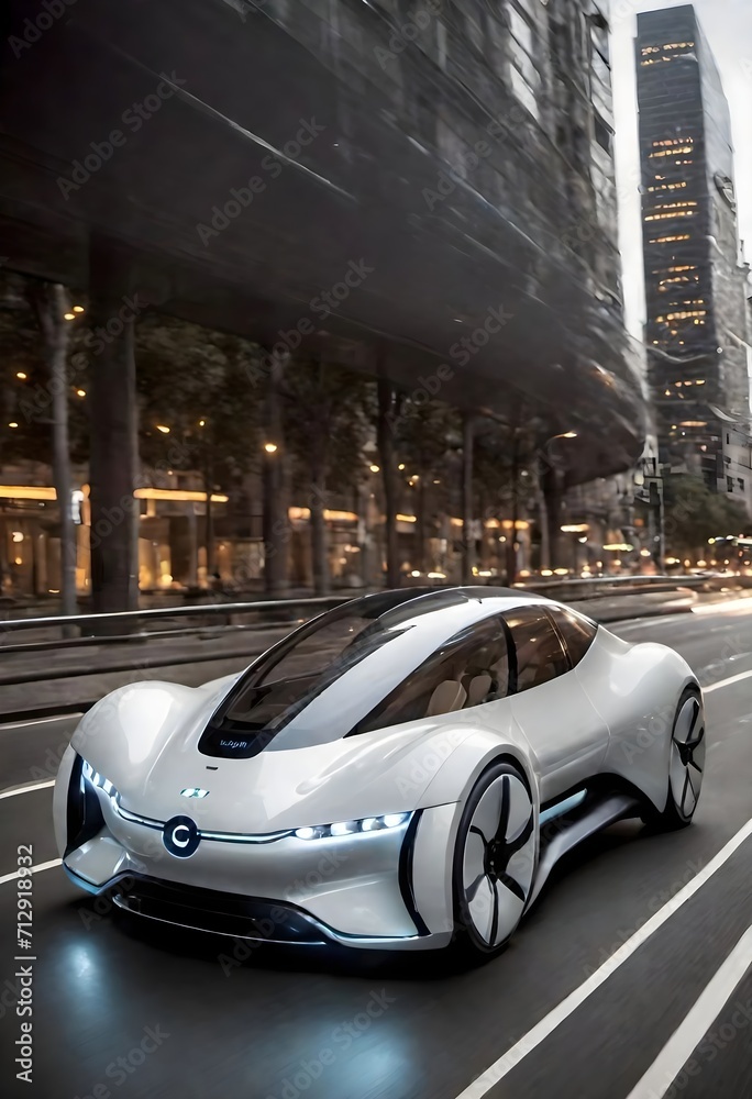 futuristic car