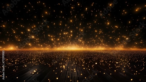 fireworks in the night sky, Luxury wave sparkling particle background 