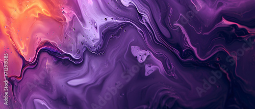 A mesmerizing fusion of swirling purple and pink hues, reminiscent of a delicate fractal painting, evoking feelings of wonder and enchantment